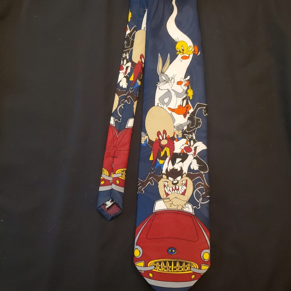 Vintage 1993 Loony Toons Tie